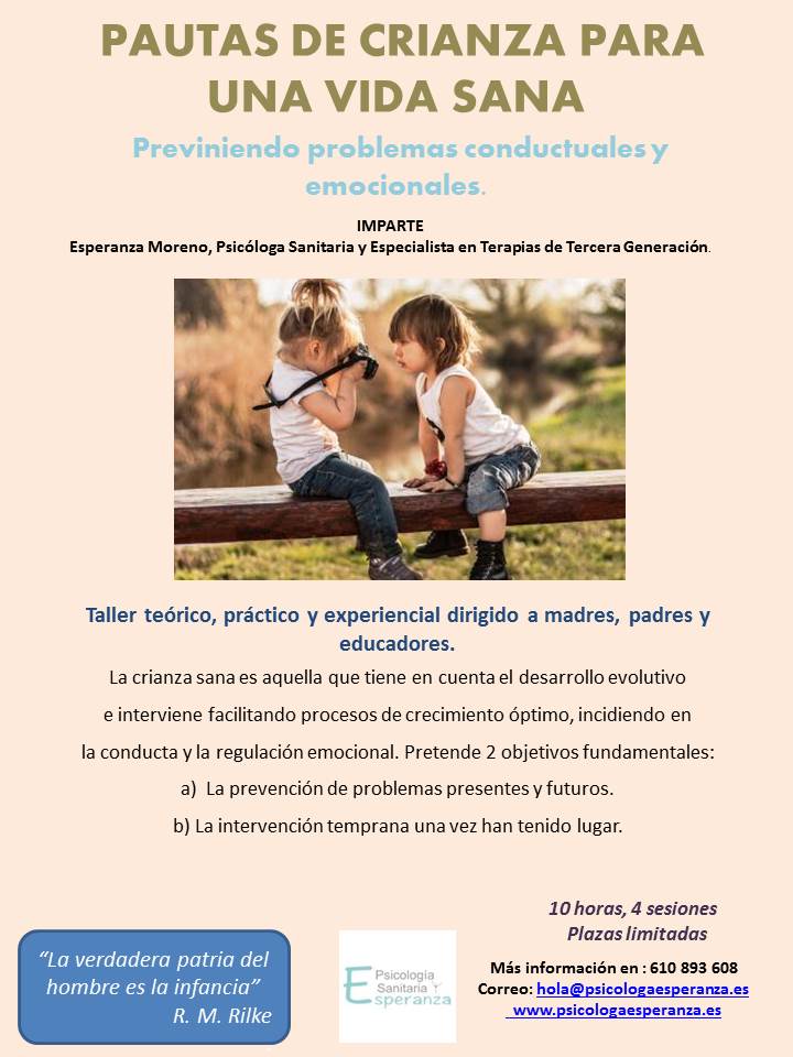 Crianza para una vida Sana